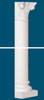 semicolonna in gesso ⌀ 28 cm mod.7_2 in vendita online da Mybricoshop