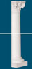 semicolonna in gesso ⌀ 28 cm mod.7_3 in vendita online da Mybricoshop