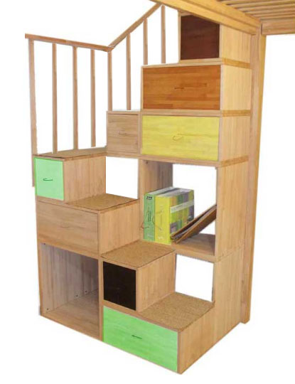 Scala chiocciola in legno in kit per spazi piccoli su misura in vendita online da Mybricoshop_product_product_product_product
