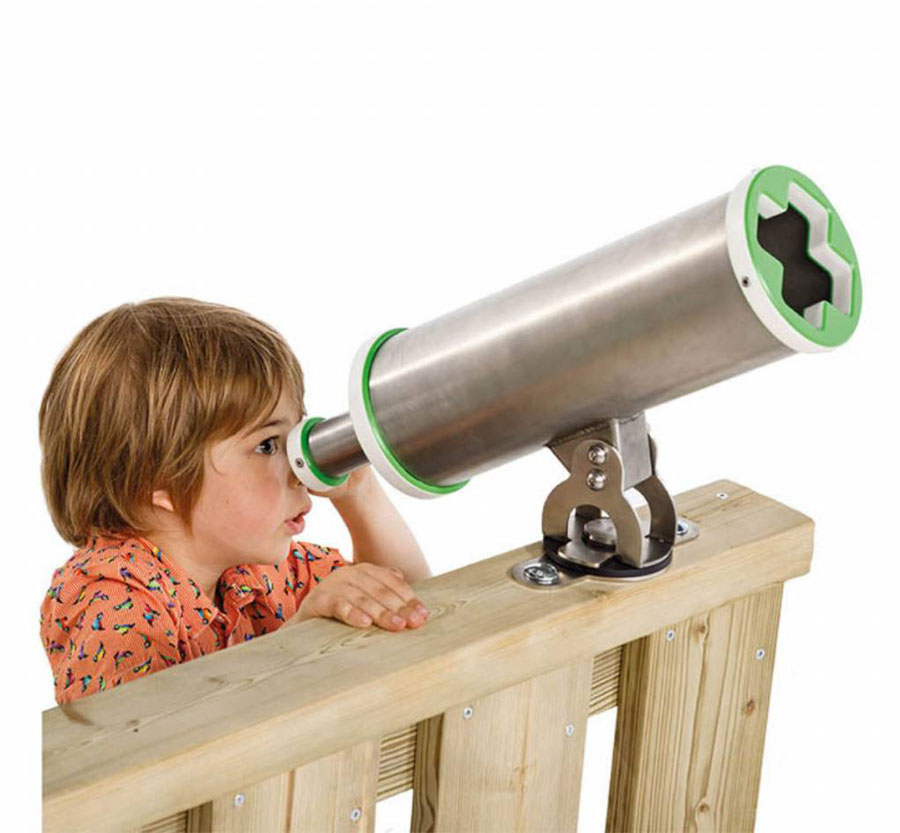 Binocolo-telecopio-per bambini-torrette-parchi-gioco-X-uso-pubblico