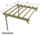 Pergola  Easy Double in Pino lamellare