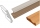 Cornice in legno massello per falegnameria  pannelli art.135_mybricoshop