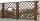 Grigliato su misura in legno sagomato maglia 120 mm modello Denisa Serie lux