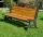 Panchina per parchi e giardini Queen-Victoria in ghisa e legno in vendita online da mybricoshop