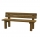 Panchina  per parchi e giardini Giuliain legno in vendita online da mybricoshop