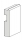 Rialzo per battiscopa alto classico laccato bianco in vendita online da Mybricoshop
