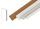 Battiscopa alto modello Design Atelier classico laccato bianco in vendita online da Mybricoshop