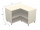 Struttura base ad angolo diagonale casse per mobili dalla falegnameria online la Bottega di Mastro Geppetto in vendita online da Mybricoshop