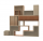 Contenitore per scaffali componibili Tetris in betulla su misura in diversi colori in vendita online da Mybricoshop