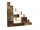 Ante a battente per sistemi Tetris in legno massello su misura dalla bottega di Mastro Geppetto la falegnameria online di Mybricoshop