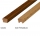 Terminale Corrimano in legno massello tondo grezzo e verniciato in diversi colori in vendita online da Mybricoshop