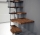 Scala mini in metallo e legno per spazi ristretti in vendita online da Mybricoshop