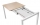 Tavolo allungabile con struttura in alluminio in vendita online da Mybricoshop