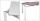 Tavolo allungabile Diedro con struttura in alluminio in vendita online da Mybricoshop