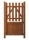 cancello robusto in legno impregnato federica in vendita online da Mybricoshop