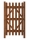 cancello robusto in legno impregnato krizia in vendita online da Mybricoshop