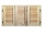 Persiana in legno su misura a 3 ante in vendita online da Mybricoshop