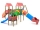 Parco gioco Village M-SP con scivolo idoneo per uso pubblico in vendita online da Mybricoshop