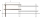 Modulo staccionata a pali esterni in castagno tornito in vendita online da Mybricoshop