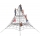Piramide a rete per arrampicata altezza 450 cm certificata per uso pubblico in vendita online da Mybricoshop