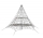 Piramide a rete altezza 550 cm