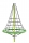 Piramide a rete Firry altezza 290 cm