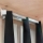 Porta cinte estraibile per armadi grigio e acciaio in vendita online da Mybricoshop
