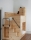 Letto a castello Sveva in legno massello su misura con scala in vendita online da Mybricoshop