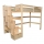 Letto Up in legno massello su misura con scala in vendita online da Mybricoshop