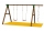 Altalena quadra con estensione a corda da arrampicata o scaletta in vendita online da Mybricoshop