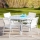 Tavolo da giardino Classic tondo con sedie per giardino e terrazza in vendita online da Mybricoshop