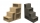 Scala per letto a castello Chip in legno in kit per spazi piccoli su misura in vendita online da Mybricoshop