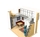 Soppalco su misura Avoli integrato con armadio, letto, libreria, zona giorno in vendita online da Mybricoshop 