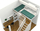 Soppalco Teodorica su misura  integrato con armadio, letto, libreria, zona giorno in vendita online da Mybricoshop 